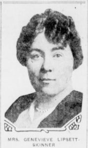 Genevieve Lipsett Skinner. Winnipeg Tribune, June 27, 1918. UML.