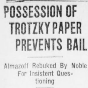 Winnipeg Tribune, July 19, 1919. UML.