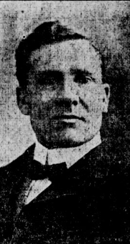Photograph of Thomas Herman Johnson from the Winnipeg Tribune dated July 31, 1909. Source: University of Manitoba Libraries.