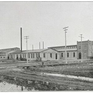 Manitoba Bridge and Iron Works buildings. Source: City of Winnipeg Archives. Photograph Collection. Reference number: OP3 File 5.