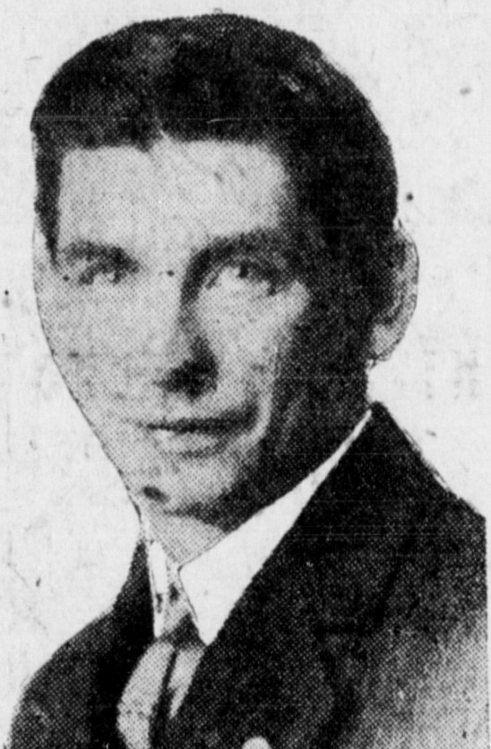 A photograph of Ernest Robinson from the Winnipeg Tribune, June 12, 1922. Source: University of Manitoba Libraries.